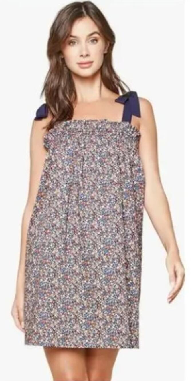 NWT Sugar Lips Women's Brandi Floral Shoulder Strap Dress Size Medium